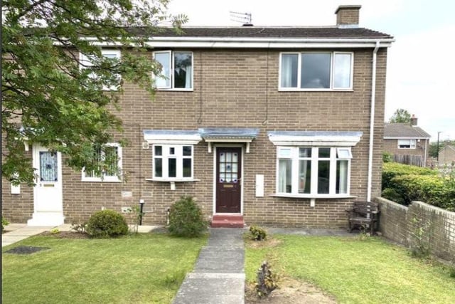 Rightmove is looking for offers of £95,000 for this two-bedroom semi.