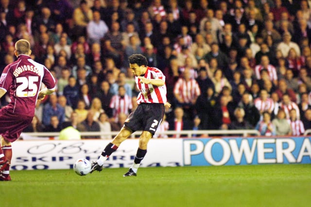 Edwards' stunning winner capped off a Friday night blockbuster at the Stadium of Light in 2007. Sunderland's 3-2 win over Burnley saw Roy Keane's side take a huge step towards Championship promotion.