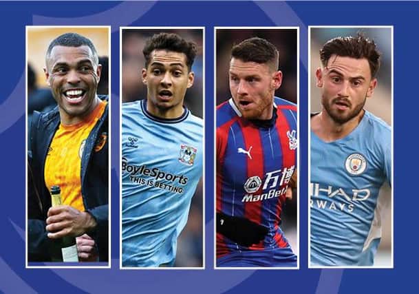 From left: Josh Magennis, Tyler Walker, Connor Wickham and Patrick Roberts are among the player who have been on the move this month