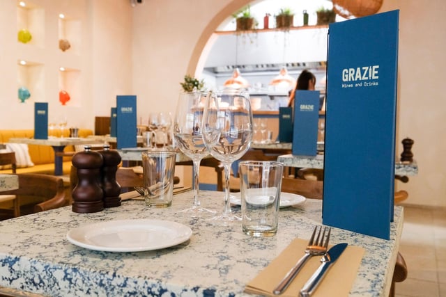 One of the most popular new dishes at Grazie on Leopold Street in Sheffield city centre is the 12-hour-cooked beef cheek ragu created using wine made by owner Vito Vernia's family