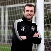 Nathan Jones has made a dramatic return to Luton Town.
