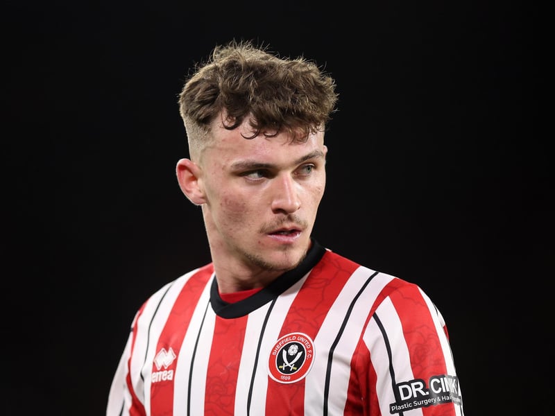 The left-back replaced McCallum on a ground he has fond personal memories after his late, late winner on United's last visit here back in November and got on the scoresheet again on the stroke of half-time as he calmly slotted away his penalty to give the Blades the lead. Later added an assist for good measure when his cross picked out Brooks at the back post and you can't ask much more from your left back than that sort of impact going forward