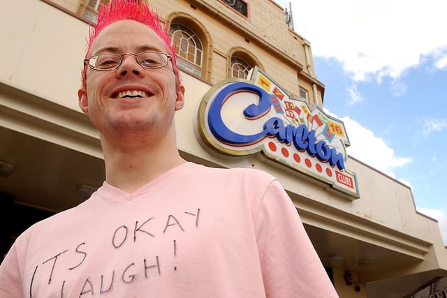 Carlton Bingo employee was happy to have his hair dyed pink for charity 15 years ago. Remember this?