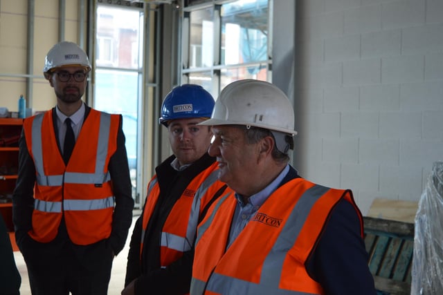 The Derbyshire Times went on a tour around One Waterside Place to see how it is taking shape.