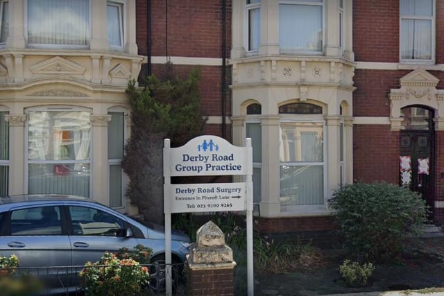 Number of registered patients: 13,550. Address: 27-29 Derby Rd, North End, PO2 8HP