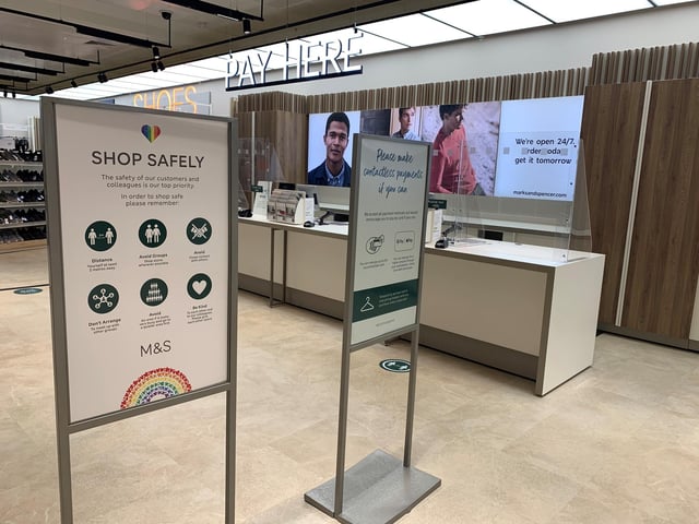New summer items will be available, and M&S’s Rainbow sale will be on in store. Ten per cent of the purchase price, excluding VAT, of all Rainbow Sale items will go to NHS Charities Together.