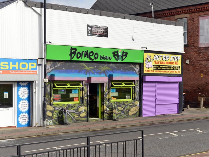 Borneo Bistro on Hylton Road, Sunderland, has a 4.8 rating.