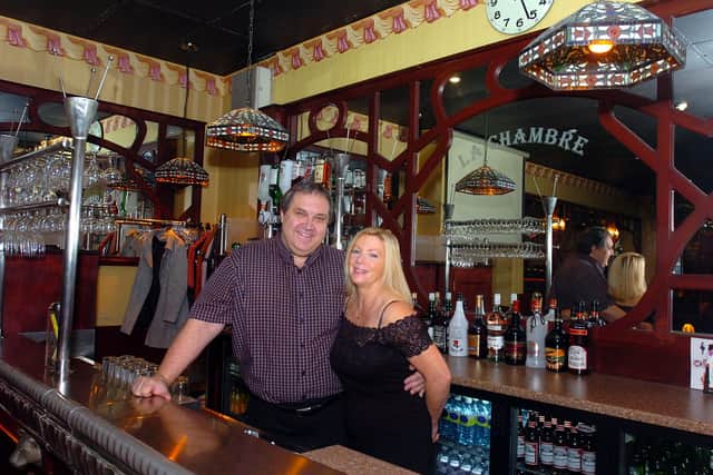 Former owner of La Chambre swingers club, Barry Calvert, left, pictured with wife Marie Calvert, raised concerns about Sheffield's sex industry going underground last year. Police say they are concerned about 'pop-up' brothels