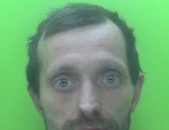Steven Bowler, 34, of Wheatfield Way, Sutton-in-Ashfield, was sentenced to 20 months in prison at Nottingham Crown Court after pleading guilty to charges of burglary and attempted burglary.