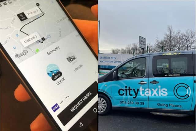 Both City Taxis and Uber have increased their fares in Sheffield