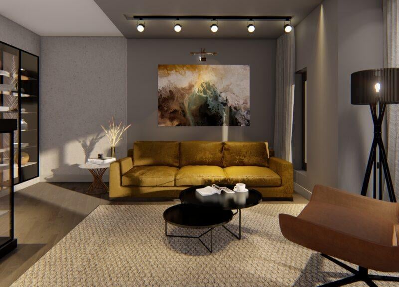 Internally the apartments will be tastefully finished, with attention to detail, modern colors, designer lighting, and high-quality accessories,