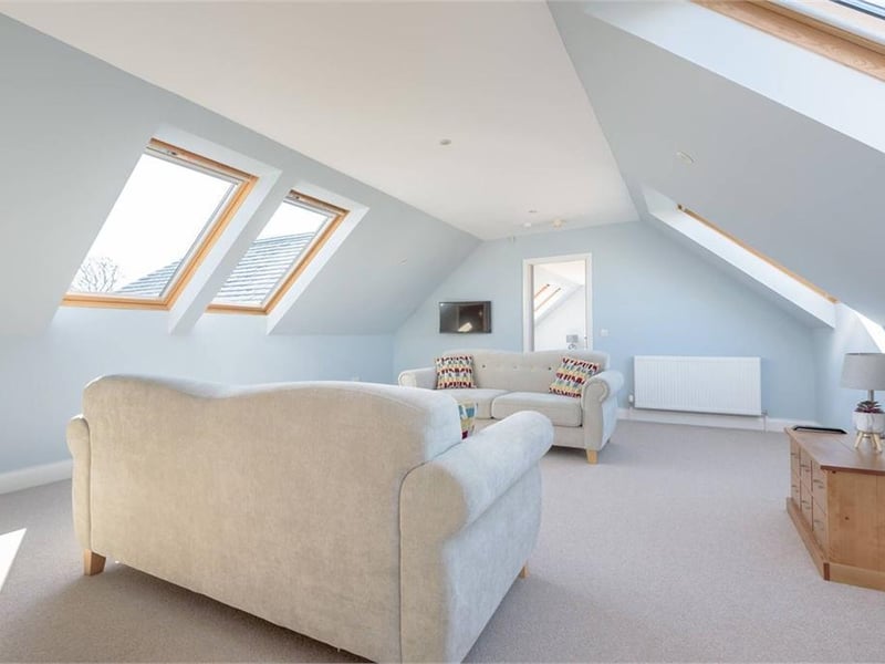 Second floor sitting room.