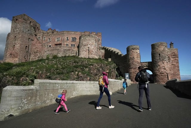 Bamburgh Castle has reopened to the public.