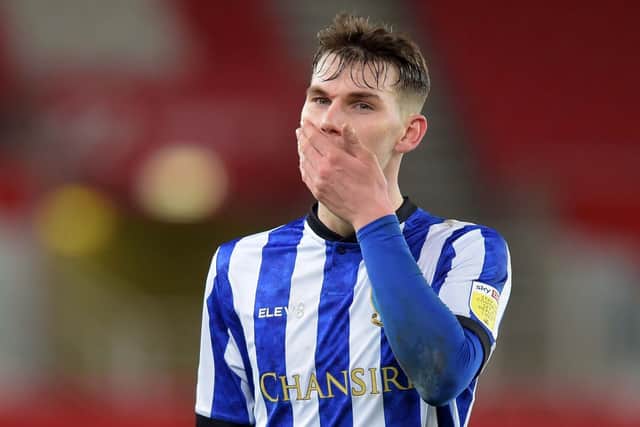 Liam Shaw is set to leave boyhood club Sheffield Wednesday in the summer after signing a pre-contract agreement with Celtic. Photo: Steve Ellis.