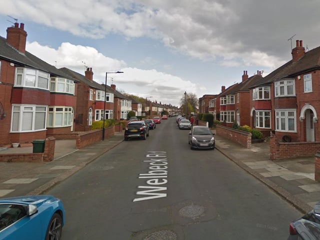 There were five reports of burglary recorded on or near Welbeck Road in January 2020.