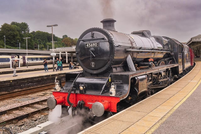 Steam locomotive taken by Michael Hardy