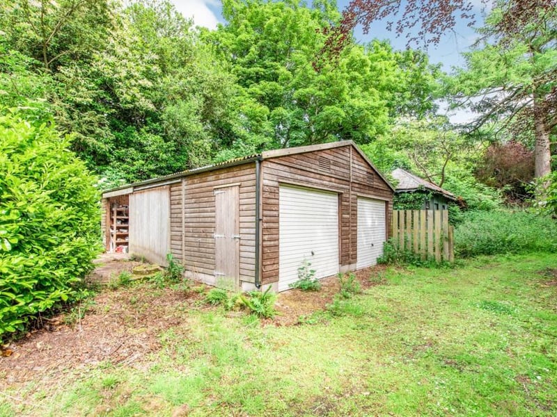 Double garage.