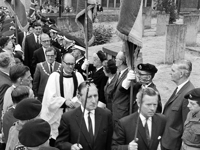 1969 and another from the Chairmans Service - can you spot any familiar faces?