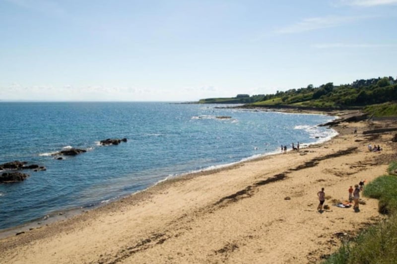The sandy Crail beach, around 10 minutes walk away from the centre of the fishing village, includes a disused swimming pool at one end which is now a haven for wildlife.
