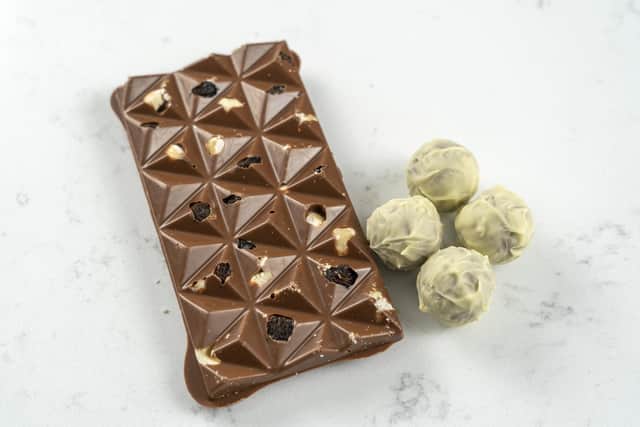 Chocolate made by chocolatier Deborah Crump. Picture Scott Merrylees