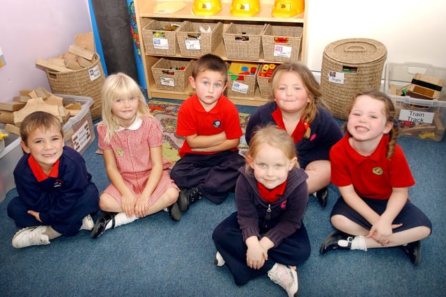 The reception class 15 years ago. Is there someone you know in the photo?