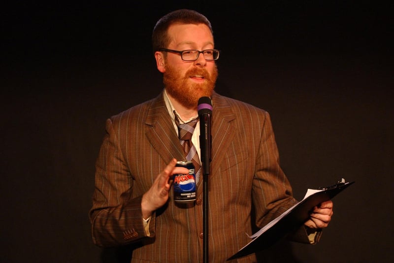 Frankie Boyle brings his down to earth, edgy comedy to the Glasgow International Comedy Festival - a truly beloved Glasgow comic at this point.