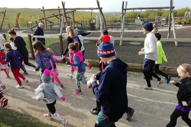 It's not unusual for excited youngsters to join in the fun at the Gedling parkrun, which takes place at Gedling Country Park on Spring Lane in Mapperley, near Nottingham. About 140 people go along each week to tackle a course that is often muddy in the winter. Afterwards, The Willowbrook pub on nearby Main Road serves a warming a drink.