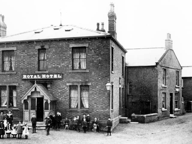 The Royal Hotel, Norton, in the early 1900s