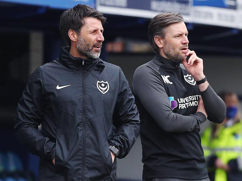 The brothers were appointed at Fratton Park just a day prior to Pompey's 2-1 win against Ipswich. They were also assisted by Joe Gallen.