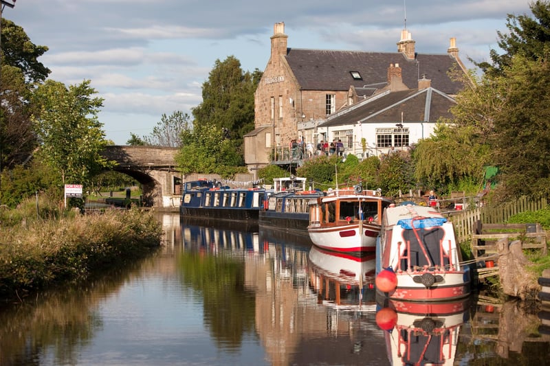 While a little bit out of the city, The Bridge Inn at Ratho is a great retreat for drinks by the canal. Don’t worry if it’s not sunny, there are undercover tables and heaters.