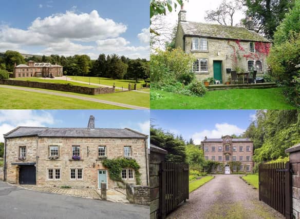 There are a number of stunning Grade II listed properties for sale across the Peak District.