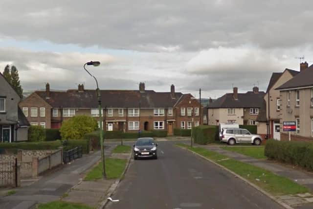 The explosion happened on Barrie Road in Southey, Sheffield (pic: Google)