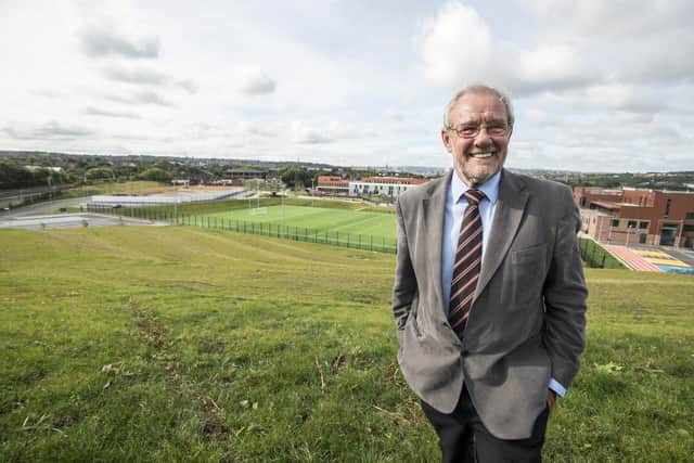 The Olympic Legacy Park is opened on the site of the old Don Valley Stadium in Sheffield by former sports minister Richard Caborn.