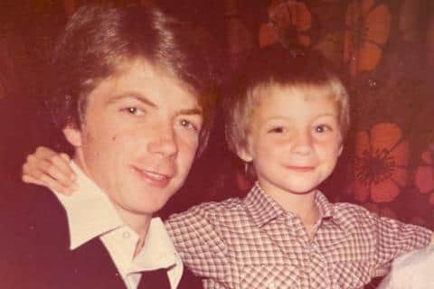 Simon's first memories are of his dad playing for Sheffield Wednesday.