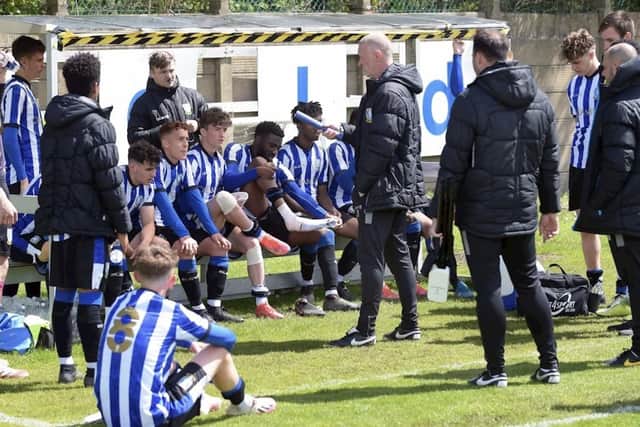 Some U18s stepped up into the U23s in the final few games of the season. (via swfc.co.uk)
