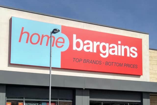 The teenager says she loves working at Home Bargains
