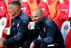 Rotherham United have confirmed Paul Warne (right) and assistant Richie Barker have left the club to join Derby County  Owen Humphreys/PA Wire.