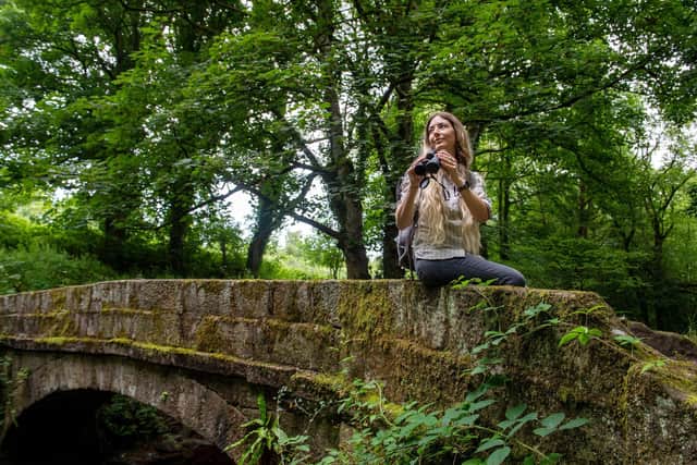 Natasha Ellison pictured in the Rivelin Valley.
10 August 2020.  Picture Bruce Rollinson