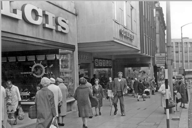 The Old Blue Bell on Sheffield High Street was a great place to go out in the 1980s. Picture courtesy of Pictures Sheffield