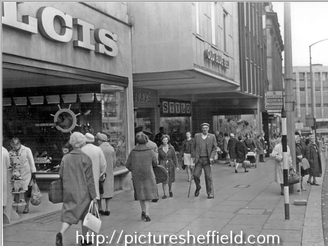 The Old Blue Bell on Sheffield High Street was a great place to go out in the 1980s. Picture courtesy of Pictures Sheffield
