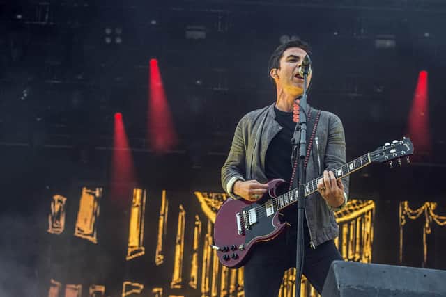 Stereophonics on the main stage at Hillsborough Park in 2018
