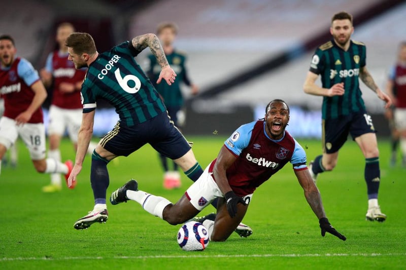 West Ham star Michail Antonio will not make a decision on playing for Jamaica until the end of the season. (Football Insider) 

(Photo by Ian Walton - Pool/Getty Images)