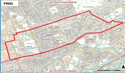 The dispersal zones enable police to instruct groups of two or more people who are congregating and behaving in an antisocial manner in these areas to disperse.