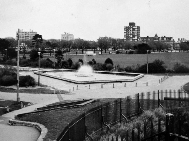 View from Southsea Castle in November 1985