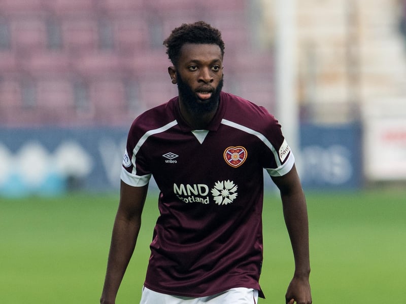 Chased shadows for much of the first half like the rest of the team but was important after the interval as Hearts pushed up the pitch. Snapped into challenges and made some brilliant ball recoveries.