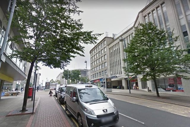 There were as many as 25 incidents of violence and sexual offences reported near Angel Street.