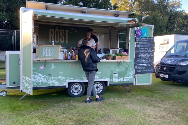 Rost serves a selection of brilliant Scottish and local produce with a menu of creative sliders, pastrami's, slow cooked meats, game, fish, wild foods and salad specials