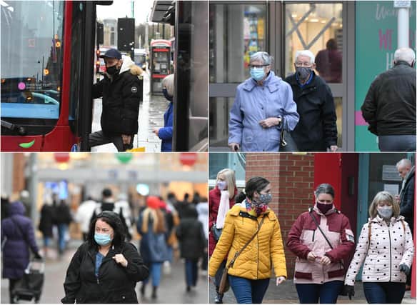 Take a look at these eight pictures of people in masks in Sunderland.