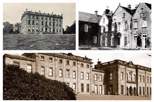 The vanished and lost houses of north Derbyshire are revealed on a series of heritage images.