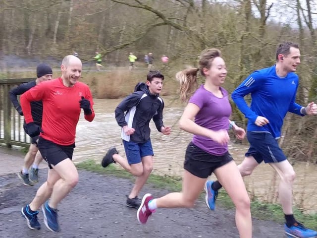 Men, women, boys and girls all love it at the Poolsbrook parkrun, which takes place at Poolsbrook Country Park, near Chesterfield. There is a nearby Coffee Stop Cafe, where runners can grab a post-run cuppa and get a ten per cent discount if they show their parkrun registration barcode. Almost 200 runners flock to the park every Saturday to cover a course that mixes wide trails with grass.